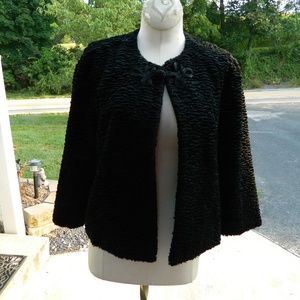 Behnaz Sarafpour Faux Lamb Fur Jacket sz M